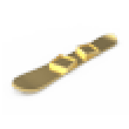 Gold Snowboard