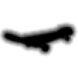 Neon Black Skateboard