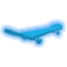 Neon Blue Skateboard