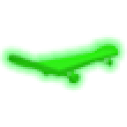 Neon Green Skateboard