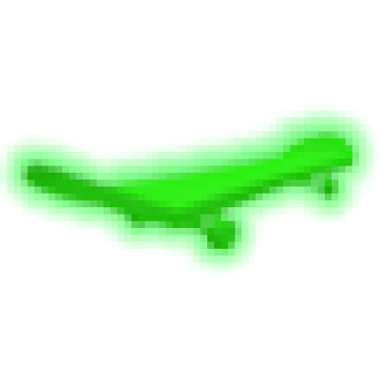 Neon Green Skateboard