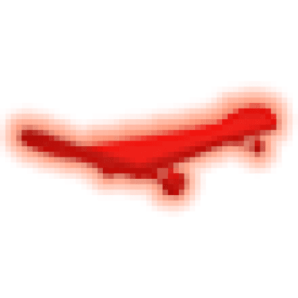 Neon Red Skateboard