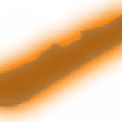 Orange Neon Snowboard