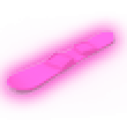 Pink Neon Snowboard