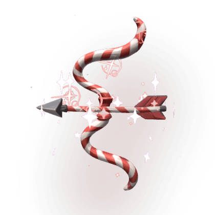 Candy Cane Blast Bow