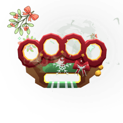 Brass Knuckles from Santa's Workshop