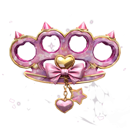 Glitter Brass Knuckles