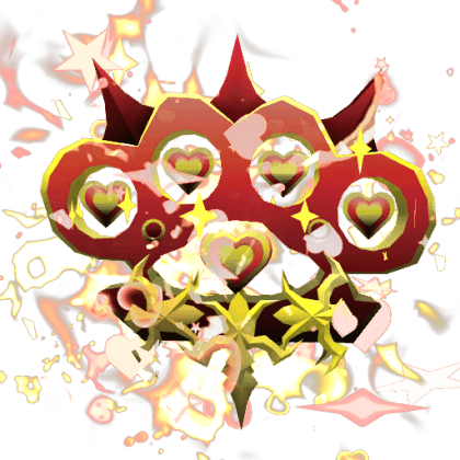 Lock Heart Brass Knuckles