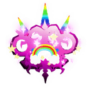 Rainbow Unicorn Knuckles