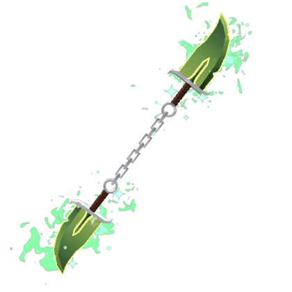 Jade Dual Chain Mace