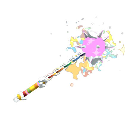Rainbow Chain Mace