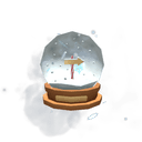 North Pole Snow Globe