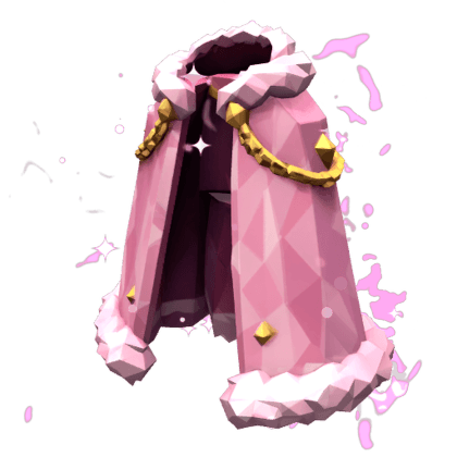 Pink Cotton Cloak