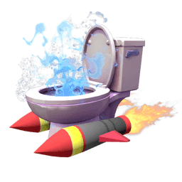 Toilet Hoverboard