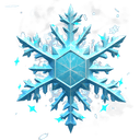Winter Snowflake Hoverboard