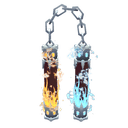 Fire and Ice Nunchucks