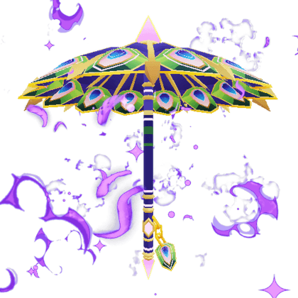 Peacock Parasol