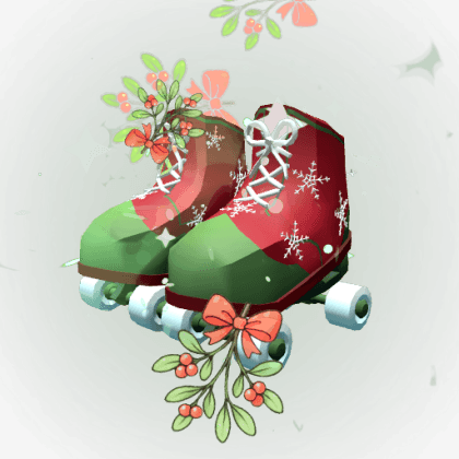 Holiday Rollerskates