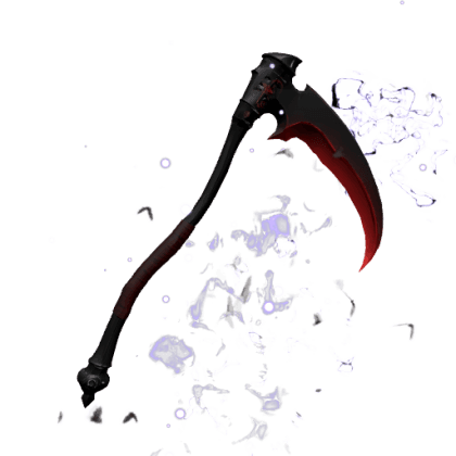 Crimson Enchanted Scythe