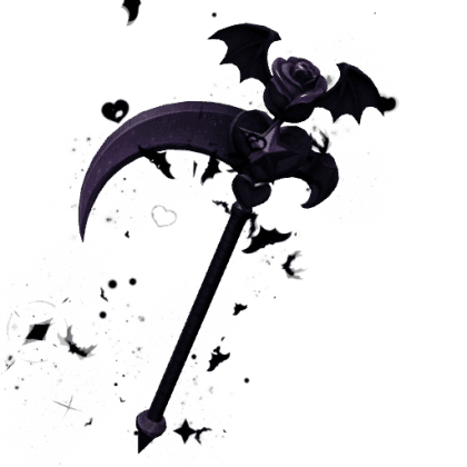 Enchanted Dark Scythe