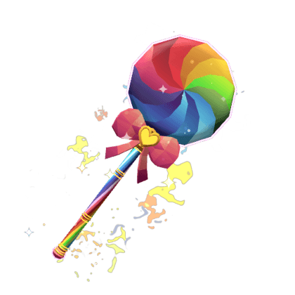 Rainbow Lollipop Sledgehammer