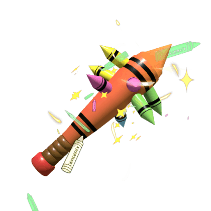 Crayon Spiked Bat
