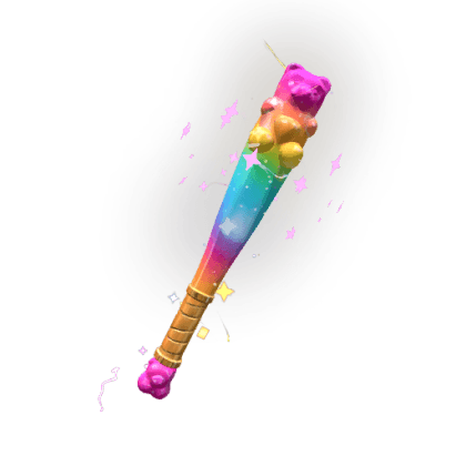 Glitter Gummy Bat