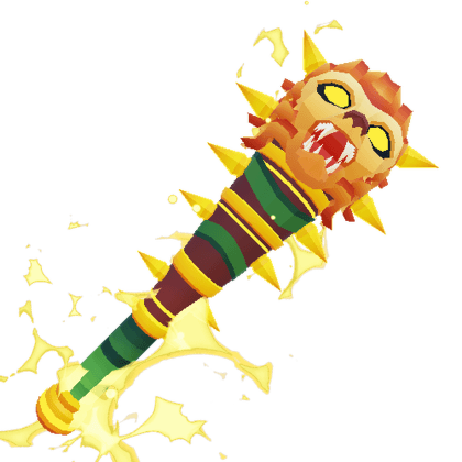 Lion Mane Spiked Bat