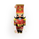 Nutcracker Spiked Bat
