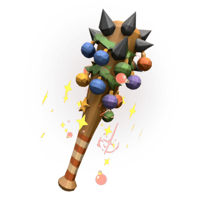 Ornament Spiked Bat