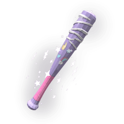 Pastel Goth Spiked Bat