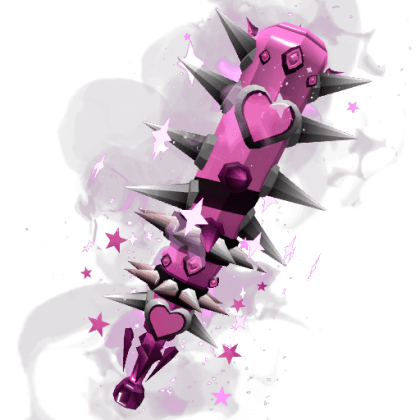 Pink Rebel Spiked Bat