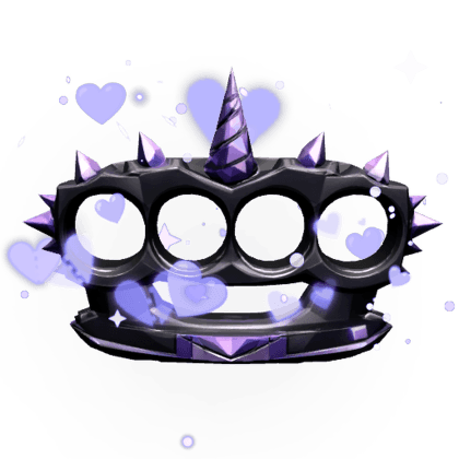 Dark Unicorn Spiked Knuckles