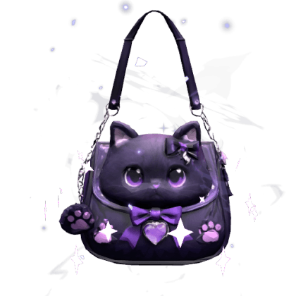 Black Cat Purse