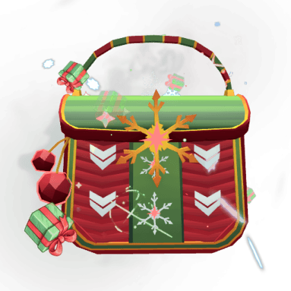 Christmas Knit Purse