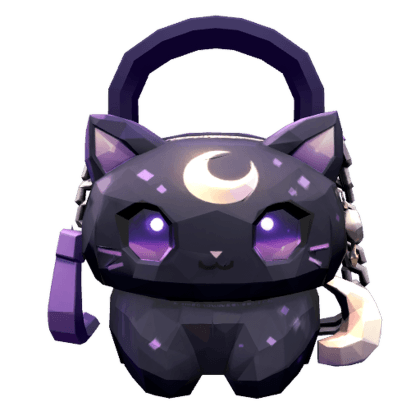 Crescent Kitty Purse