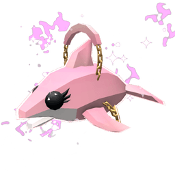 Pink Dolphin Purse