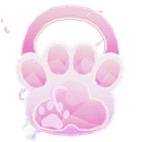 Pink Paws Purse