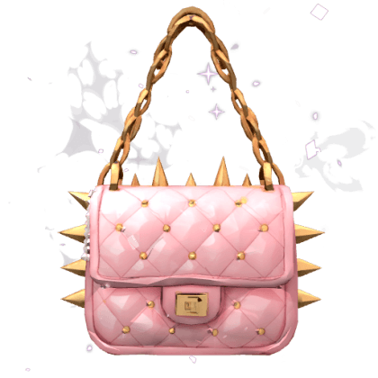 Spiked Sorority Purse