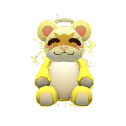 Yellow Bear Purse