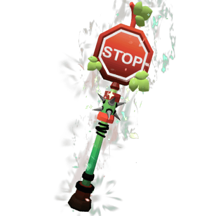 Apple Stop Sign