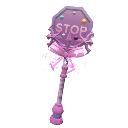 Bubblegum Stop Sign