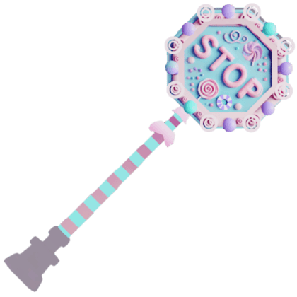 Candy Stop Sign