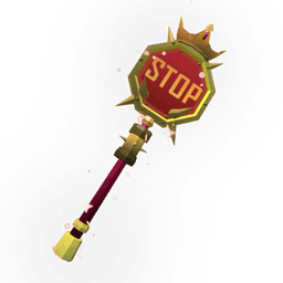 Crowned Stop Sign