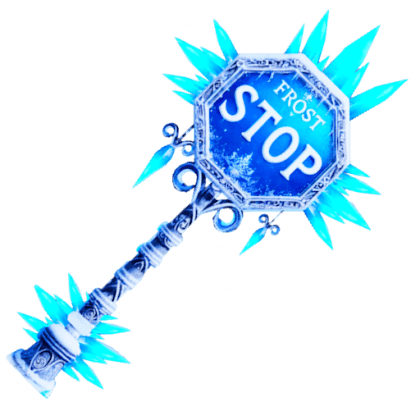 Frost Stop Sign