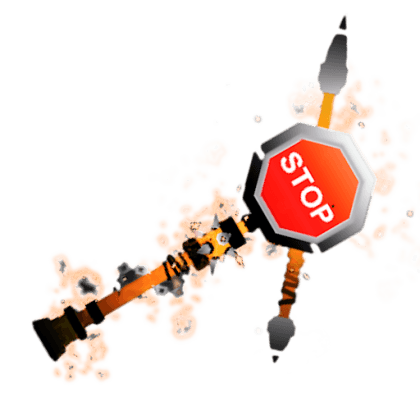 Knight Stop Sign