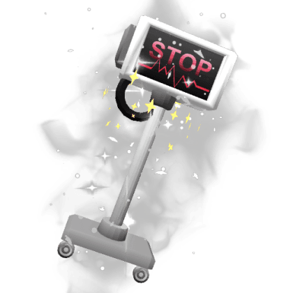 Monitor Stop Sign