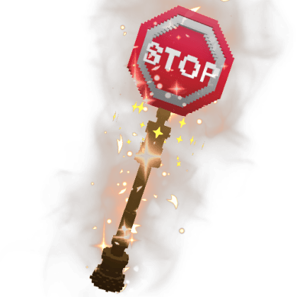 Pixel Stop Sign