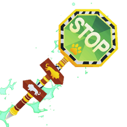 Safari Sign Stop Sign