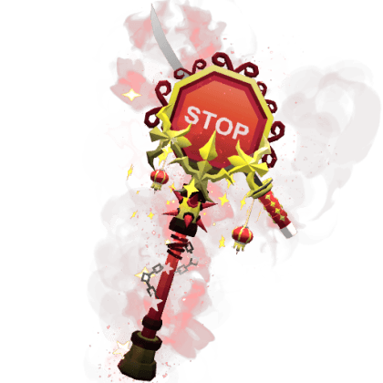 Samurai Stop Sign